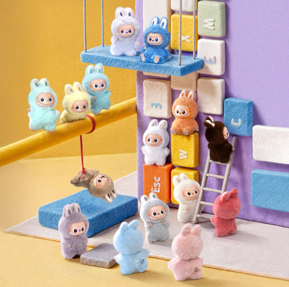 POP MART Labubu Pin for Love | A - M (Blind Box)