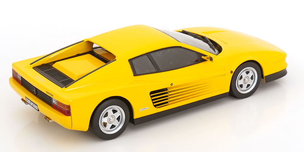 KK-SCALE Ferrari Testarossa 1986 Yellow | 1:18