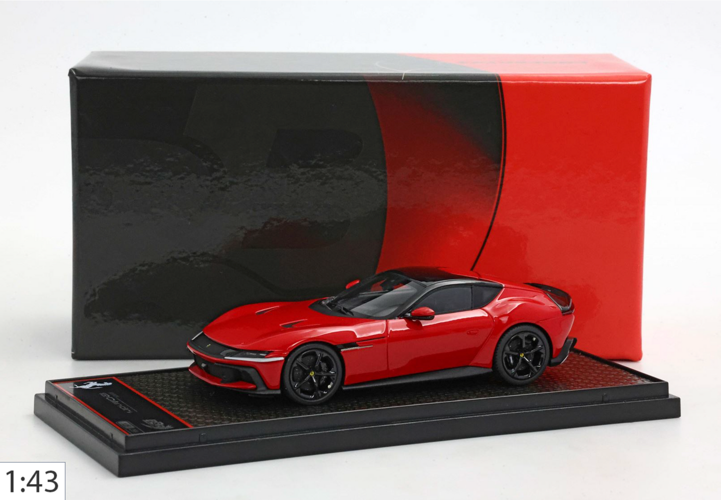 BBR 1:43 Ferrari 12 Cilindri Coupe | Rosso Corsa #037/299
