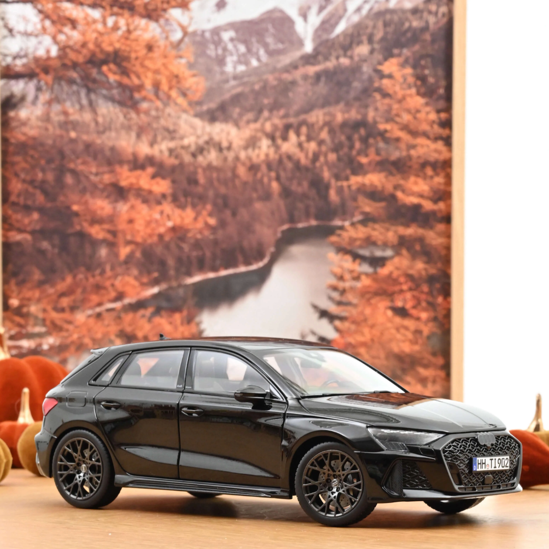 NOREV Audi RS 3 2025 Myth Black | 1:18 - PRE ORDER