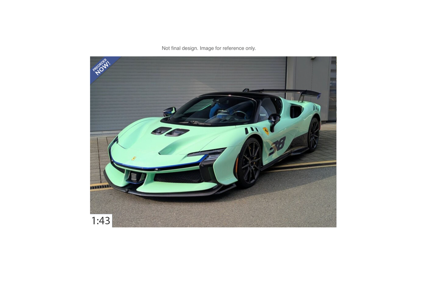 BBR 1:43 Ferrari SF90 XX Stradale | Verde Pallido - PRE ORDER
