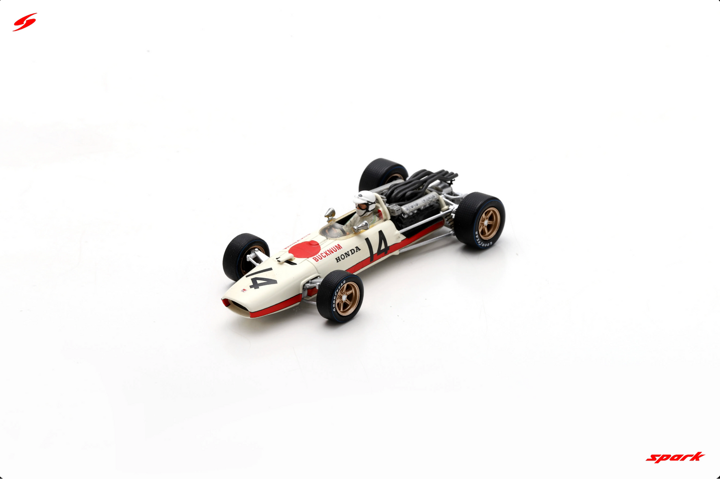 SPARK Honda RA273 #14 US GP 1966 Ronnie Peterson | 1:43