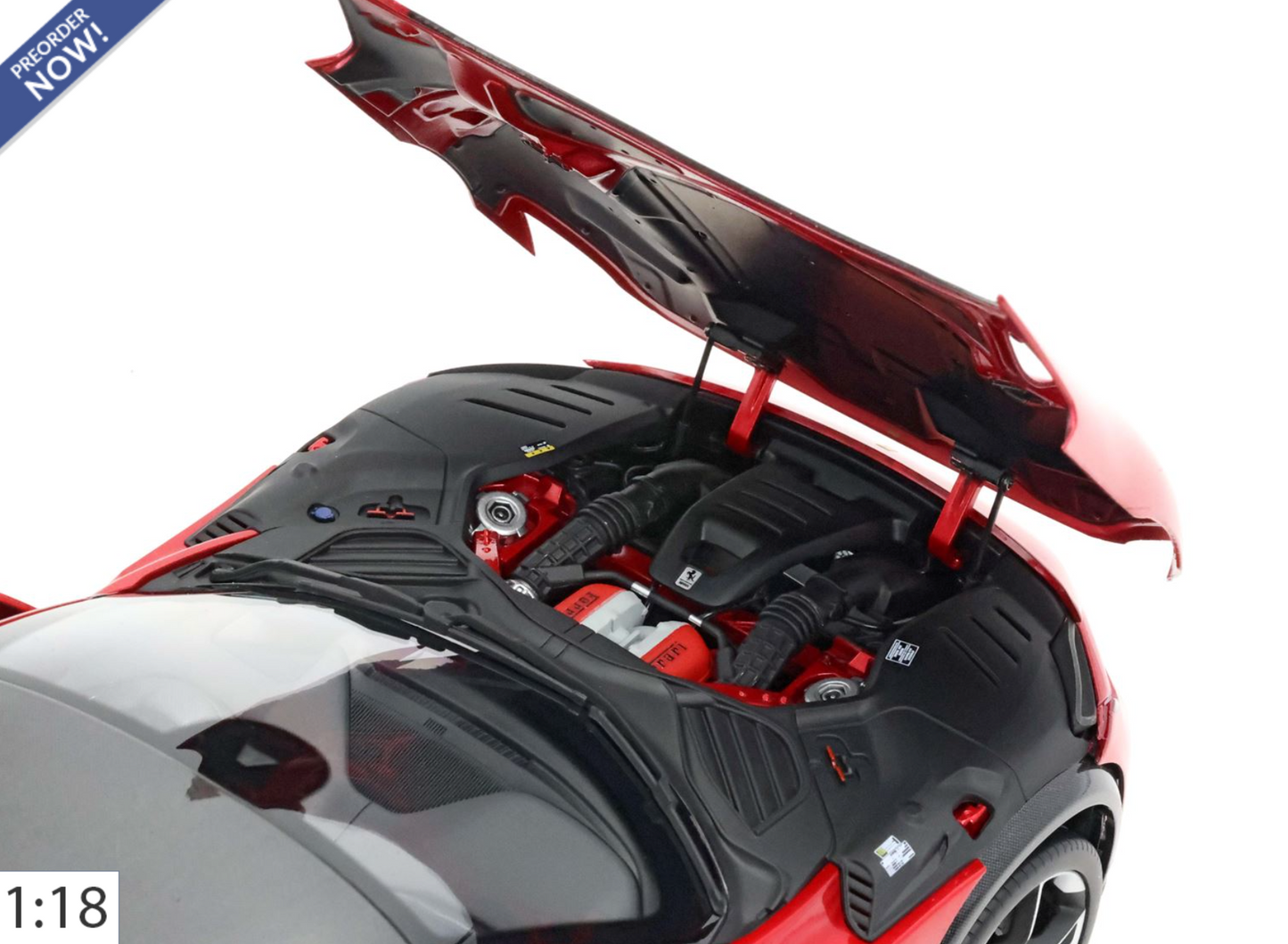 BBR 1:18 Ferrari Purosangue Rosso Magma | Luxury Pack - PRE ORDER
