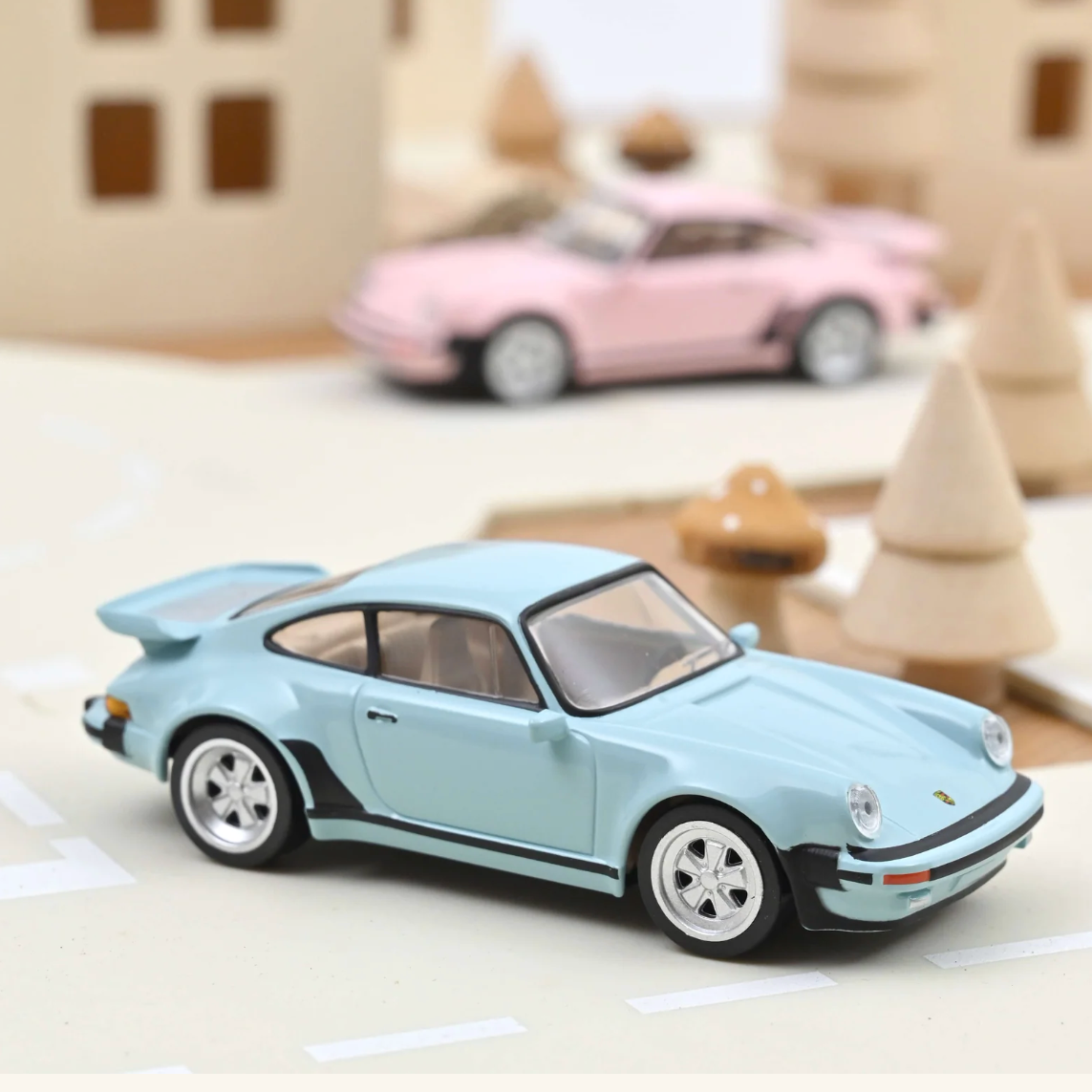 NOREV Porsche 911 Turbo 1978 Light Blue | 1:43 Jet-car