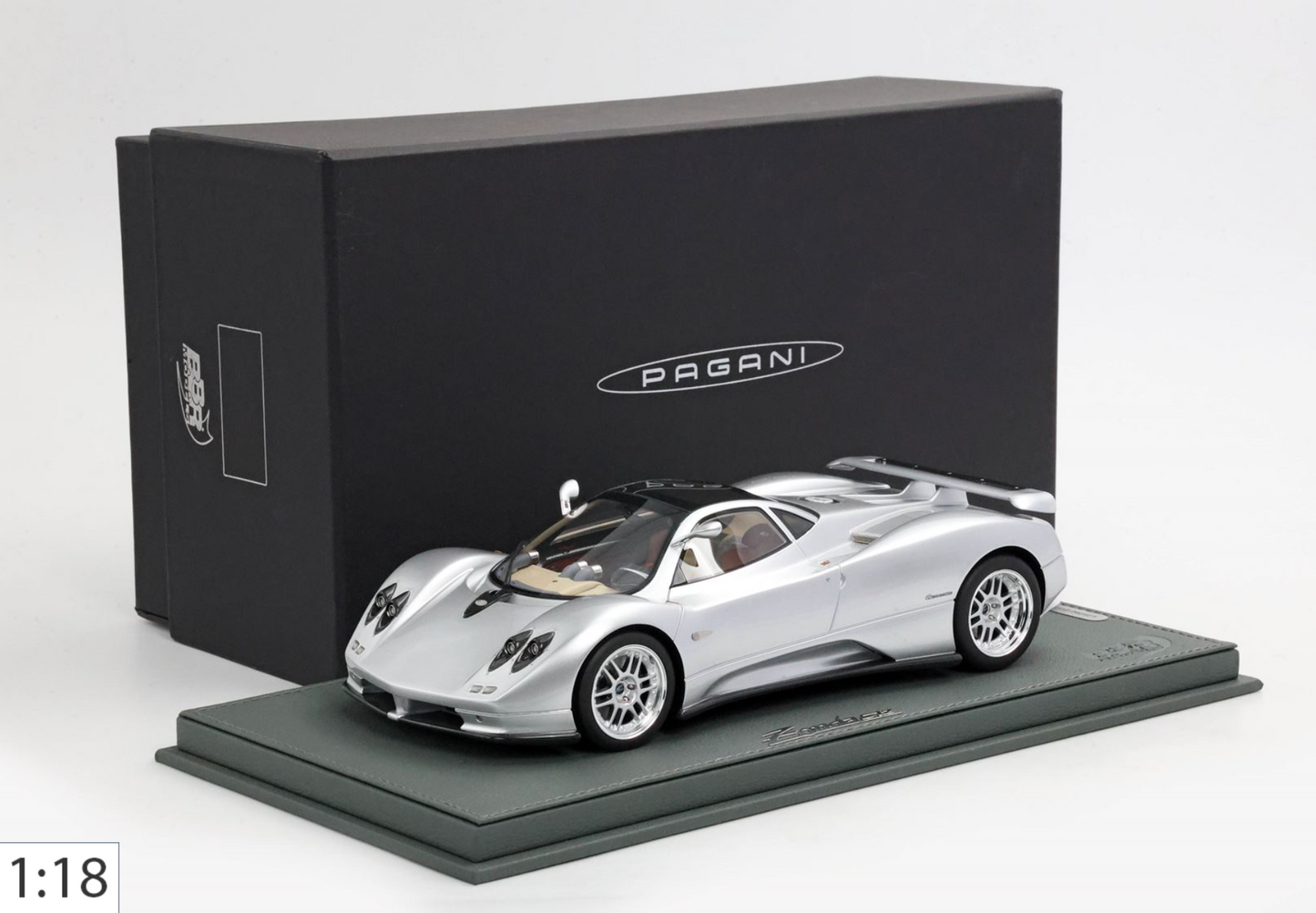 BBR 1:18 Pagani Zonda C12 | Silver - IN ARRIVO