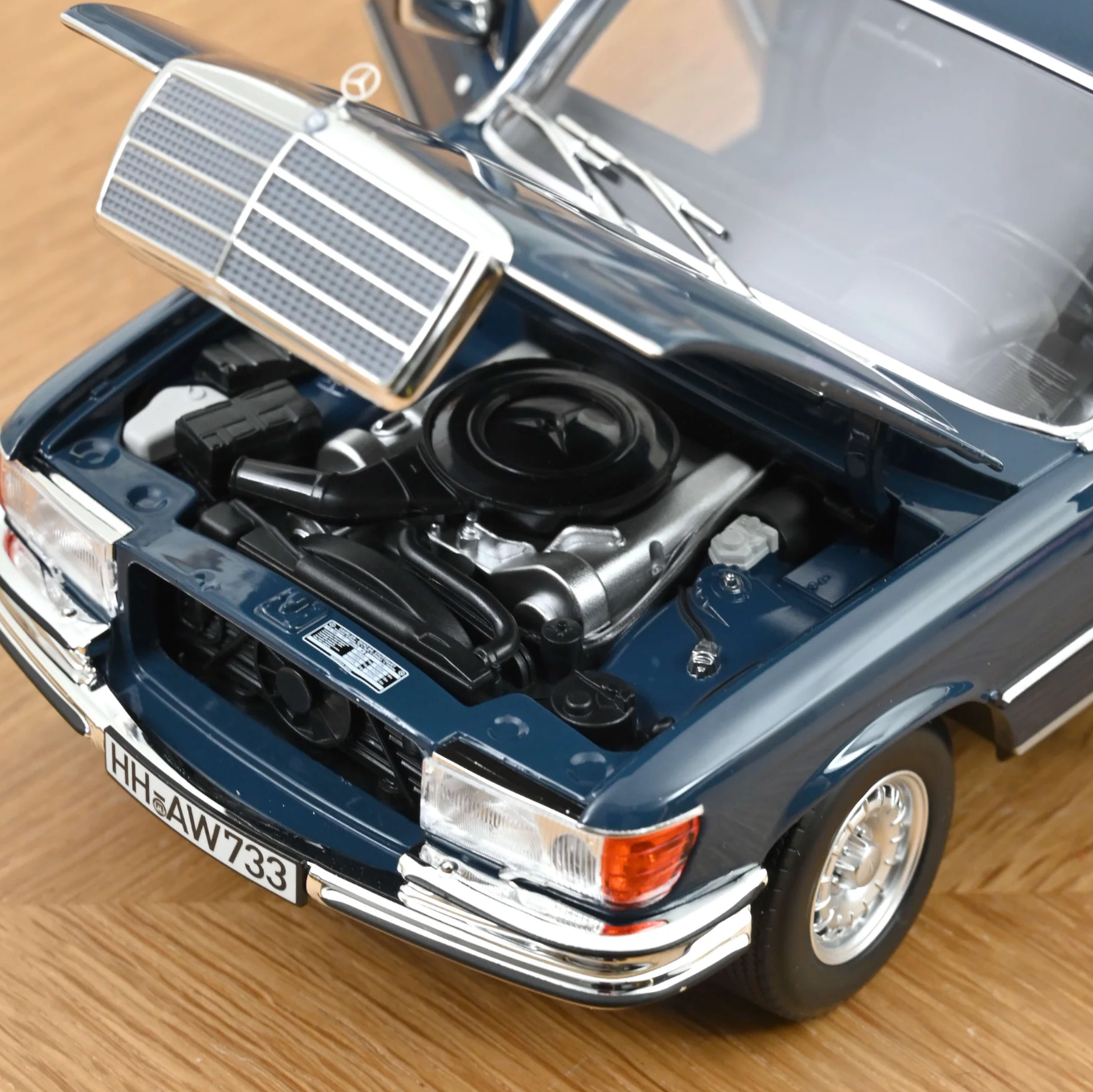 NOREV Mercedes-Benz 350 SEL 1979 Hansa Blue | 1:18