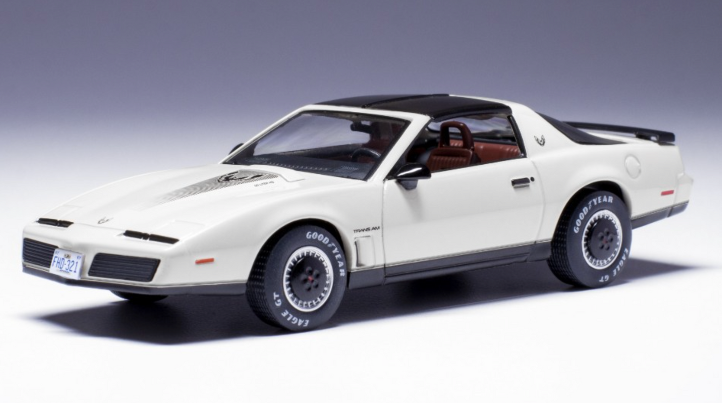 IXO MODELS Pontiac Firebird 1982 | White 1:43