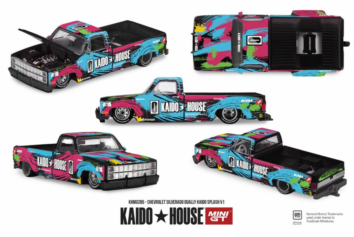 MINI GT Chevrolet Silverado Pick-Up #0 Splash V1 1980 | KHMG285 Kaido House - PRE ORDER