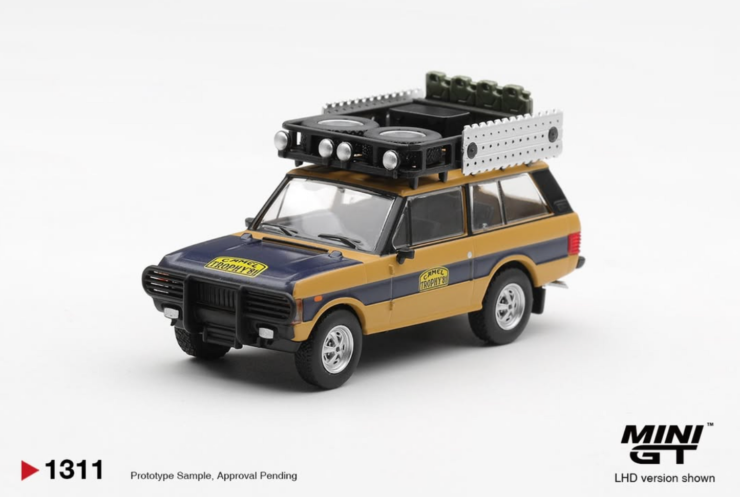 MINI GT Range Rover 1981 Camel Trophy Sumatra N. Sudmann & F. Hofmann | 1311 - PRE ORDER