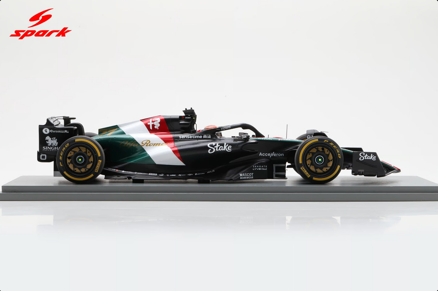 SPARK Alfa Romeo F1 Stake C43 #77 Valtteri Bottas Monza 2023 | 1:18