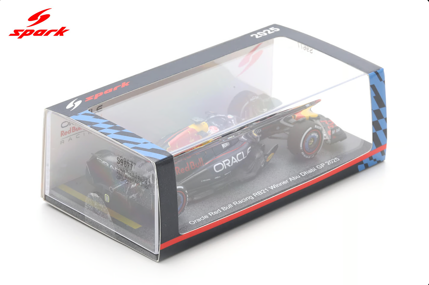 SPARK Oracle Red Bull Racing RB21 #1 Winner Abu Dhabi GP 2025 Max Verstappen | 1:43