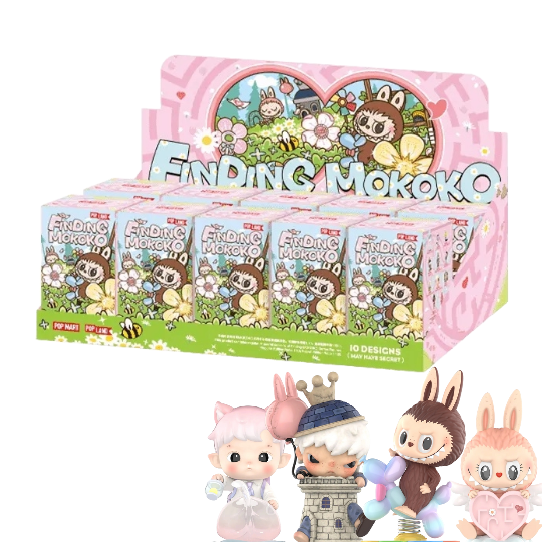 POP MART Labubu Finding Mokoko (Full Set x10) The Monsters POP MART Labubu Finding Mokoko (Full Set x10) The Monsters