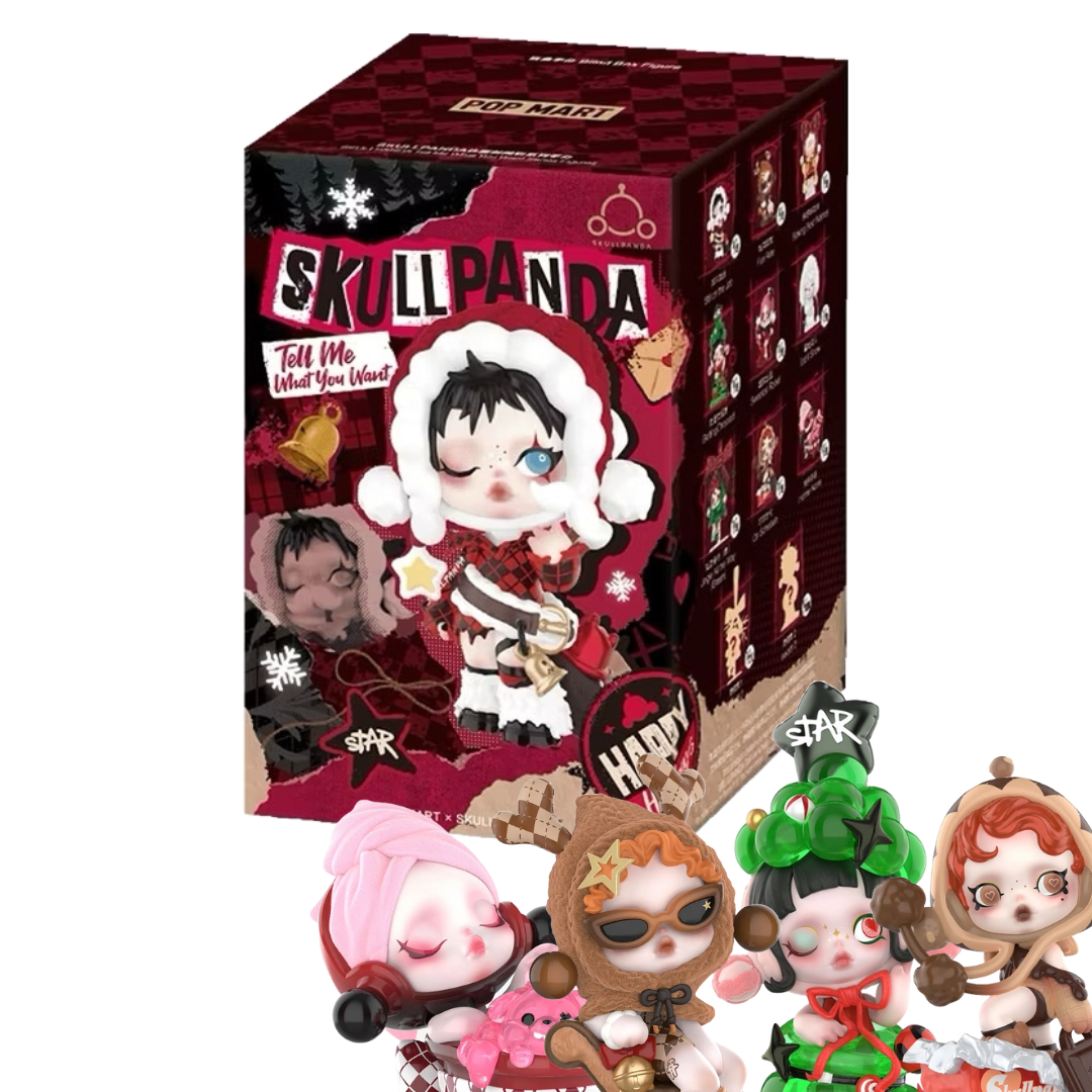 POP MART SKULLPANDA Tell Me What You Want (Blind Box) – Star POP MART SKULLPANDA Tell Me What You Want (Blind Box) – Star