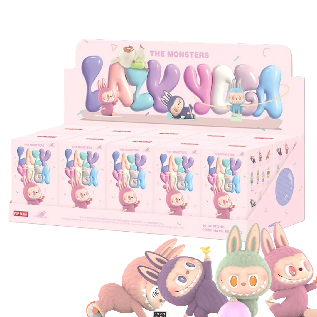 POP MART Labubu Lazy Yoga (Blind Box)