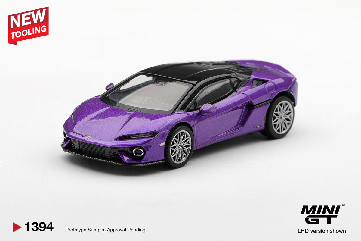 MINI GT Lamborghini Temerario Viola Pasifae | 1394 - PRE ORDER