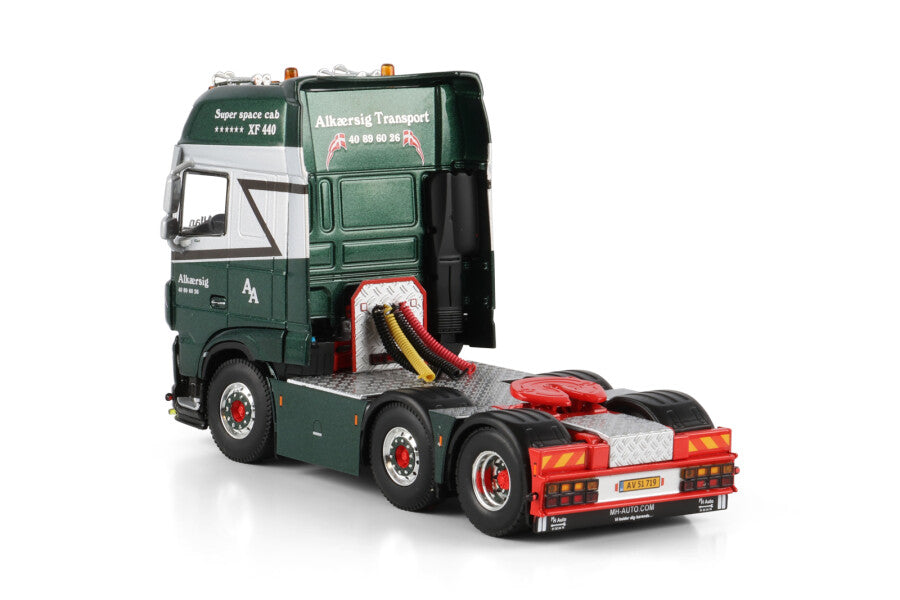 WSI MODELS DAF XF Super Space Cab 6X2 Twin Steer | Allan Alkaersig 1:50