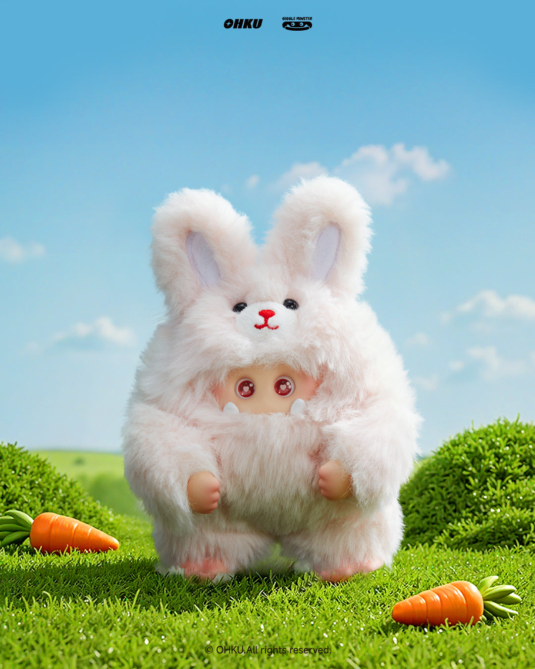 DREAME MART Giggle Monster Furry Forest (Blind Box)