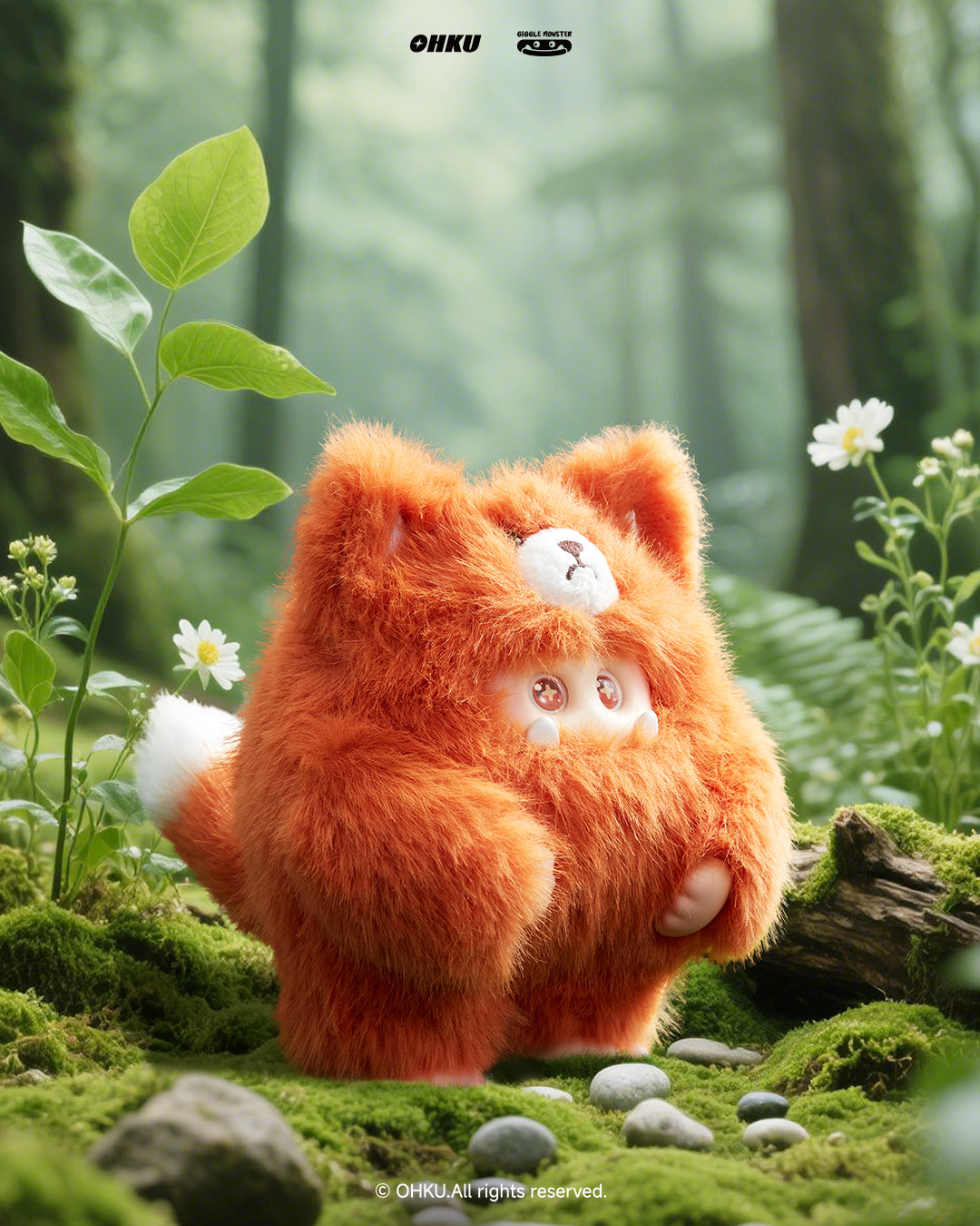 DREAME MART Giggle Monster Furry Forest (Blind Box)