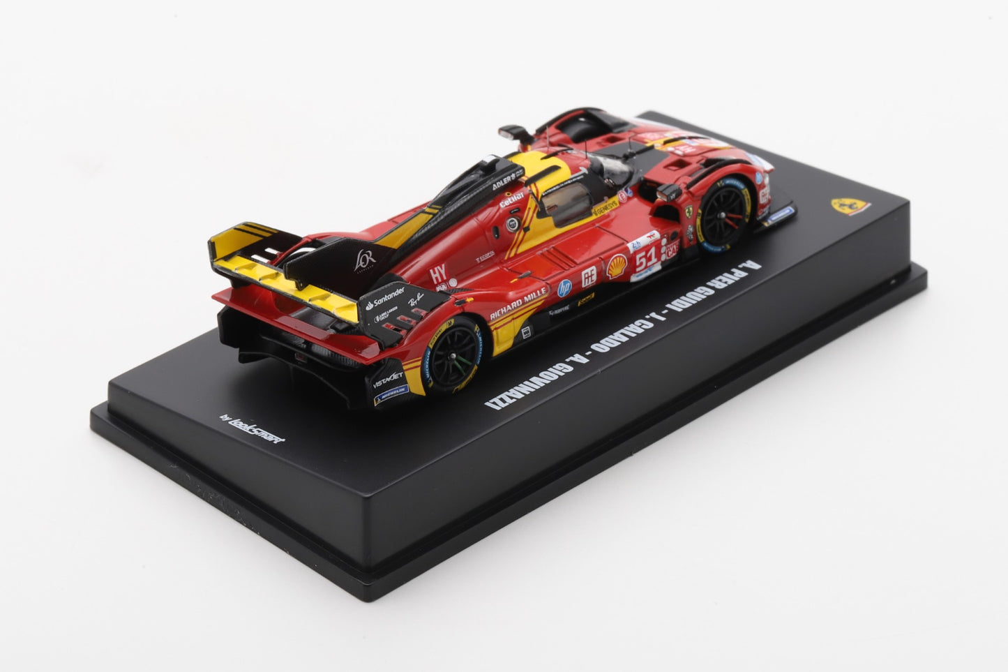LOOKSMART 1:64 Ferrari 499P #51 - 24h Le Mans 2024 (3° Place) | Pier Guidi/Calado/Giovinazzi