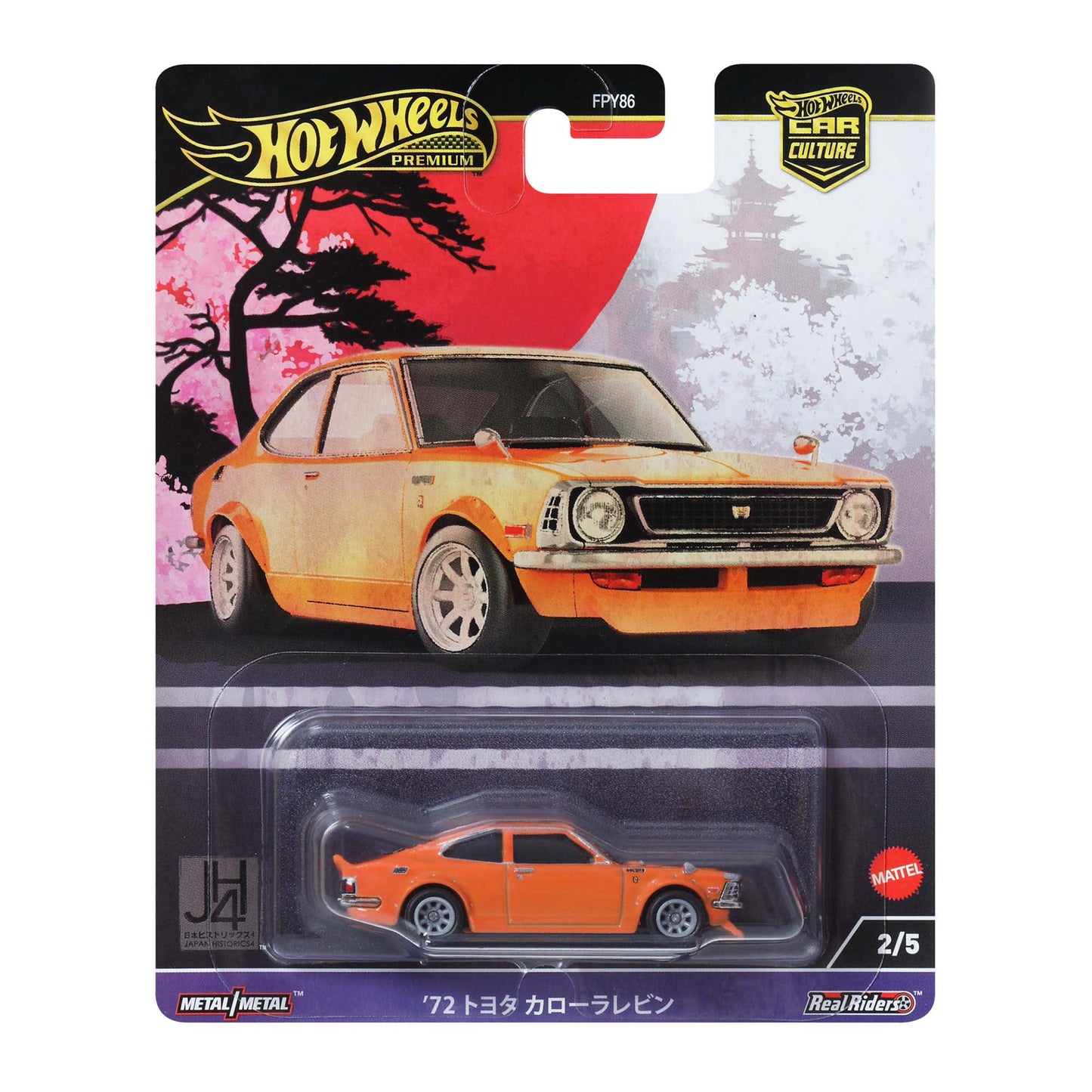 HOT WHEELS Car Culture Japan Historics '72 Toyota Corolla