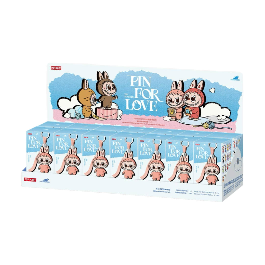 POP MART Labubu Pin for Love | N - Z (Blind Box)