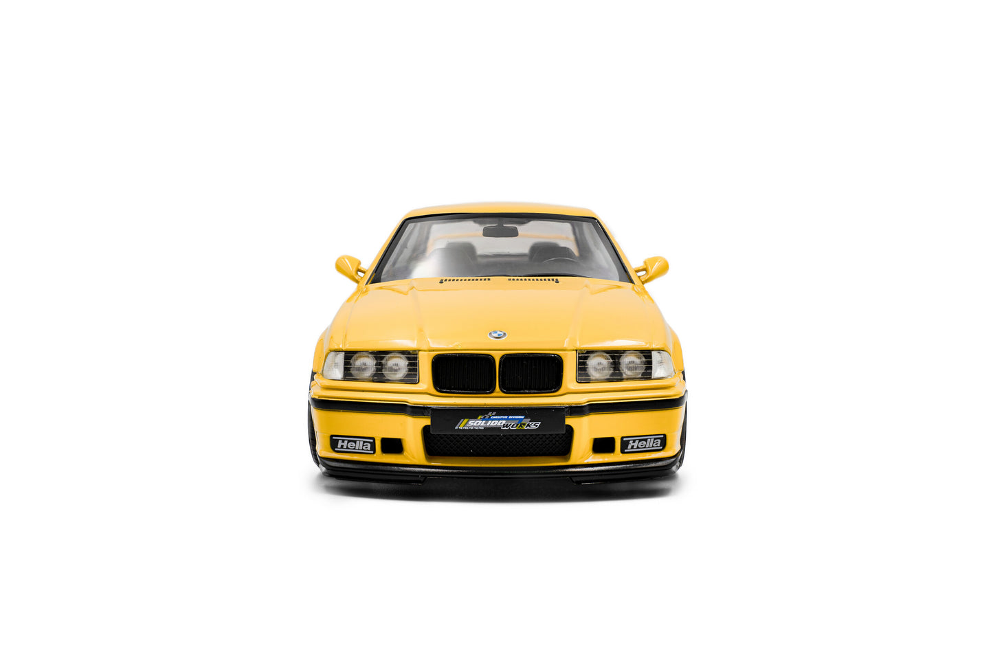 SOLIDO BMW M3 Coupe 1991 Dakar Yellow | 1:18