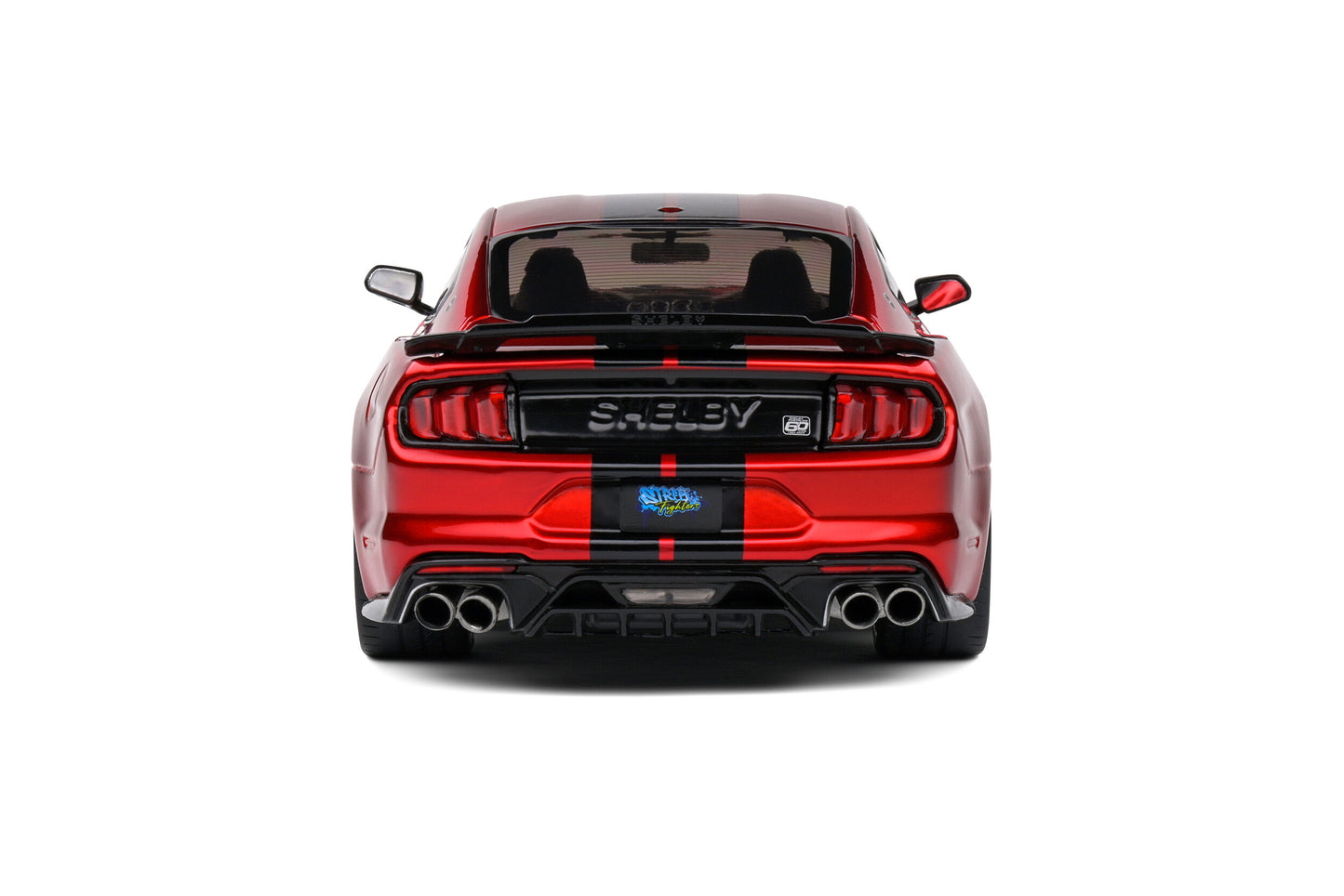 SOLIDO Shelby Mustang GT500 KR 2023 | Red/Black 1:18