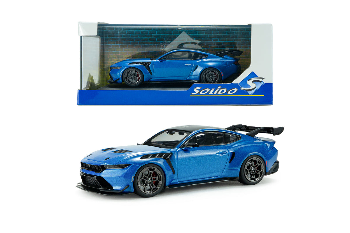SOLIDO Ford Mustang GTD 2025 | Indulgent Blue 1:43