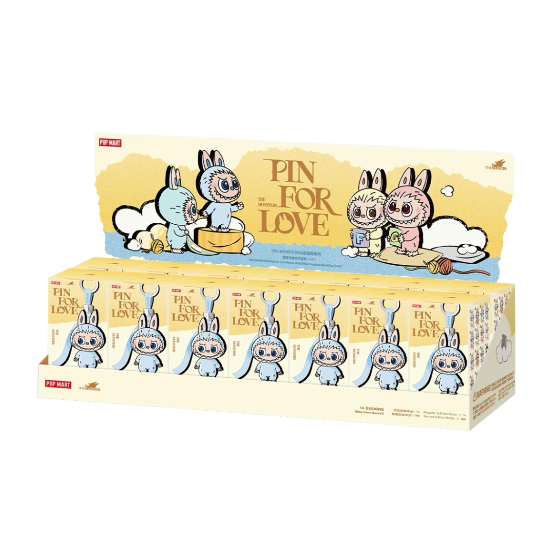 POP MART Labubu Pin for Love | A - M (Blind Box)