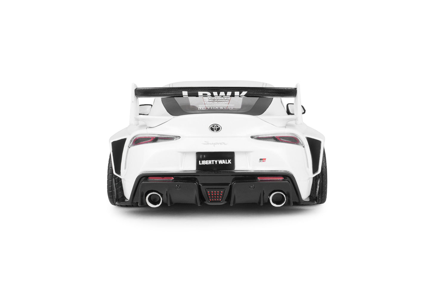 SOLIDO Toyota GR Supra Liberty Walk 2025 White Pink | 1:18