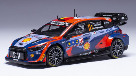 IXO MODELS Hyundai i20N WRC Central Europe Rally 2023 | Neuville - Wydaeghe 1:43