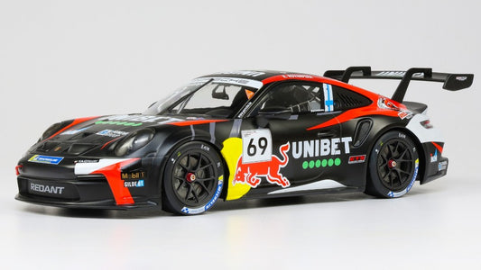 IXO MODELS Porsche 911 GT3 #69 Porsche Cup Brands Hatch 2023 | K. Rovanpera 1:18