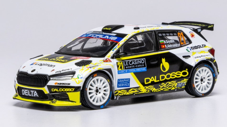 IXO MODELS Skoda Fabia RS #2 Rally Monte Carlo | Gryazin - Aleksandrov 1:43