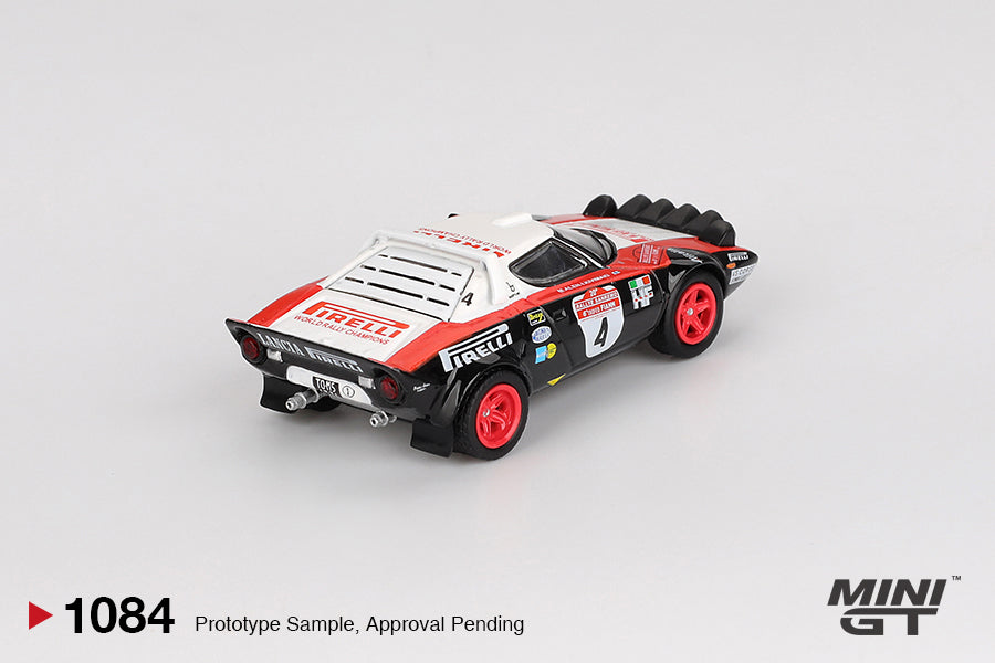 MINI GT Lancia Stratos HF #4 1978 Rally San Remo Winner | 1084