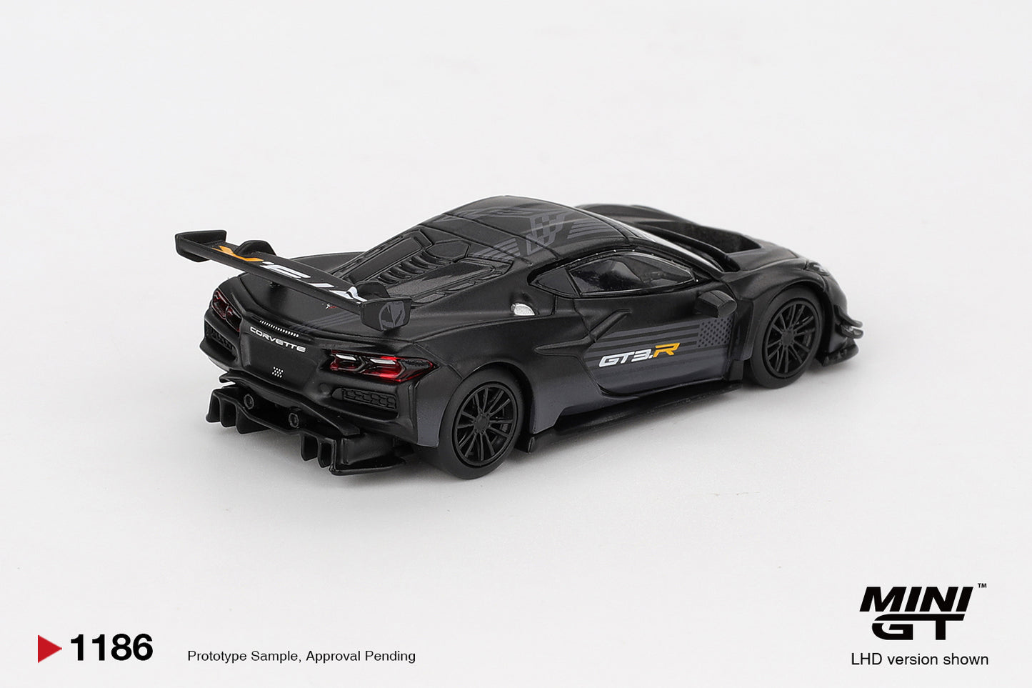 MINI GT Chevrolet Corvette Z06 GT3.R Road America Test Car | 1186