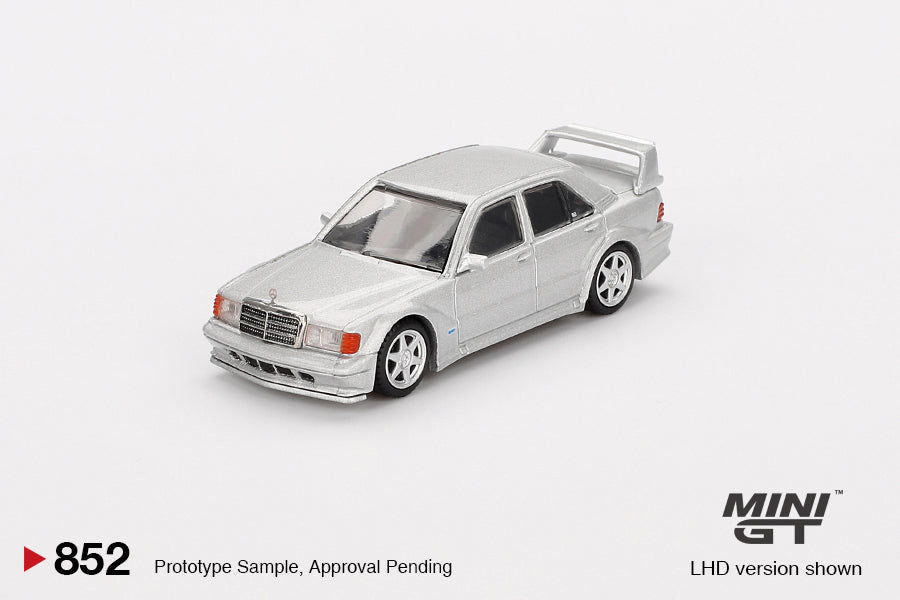 MINI GT Mercedes-Benz 190E 2.5-16 Evolution II Astral Silver | 852