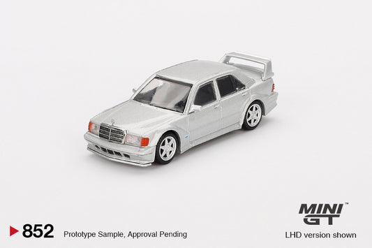 MINI GT Mercedes-Benz 190E 2.5-16 Evolution II Astral Silver | 852