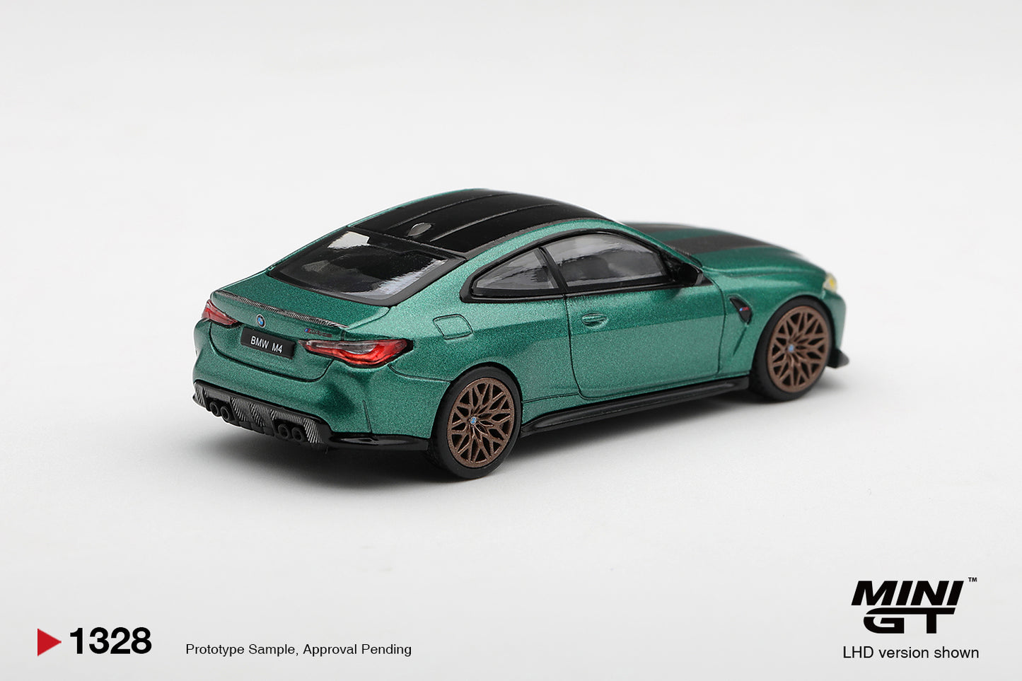 MINI GT BMW M4 CS Frozen Isle of Man Green Metallic | 1328 - PRE ORDER
