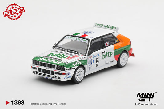 MINI GT Lancia Delta HF Integrale Evoluzione #5 1993 Rallye Monte-Carlo | 1368 - PRE ORDER