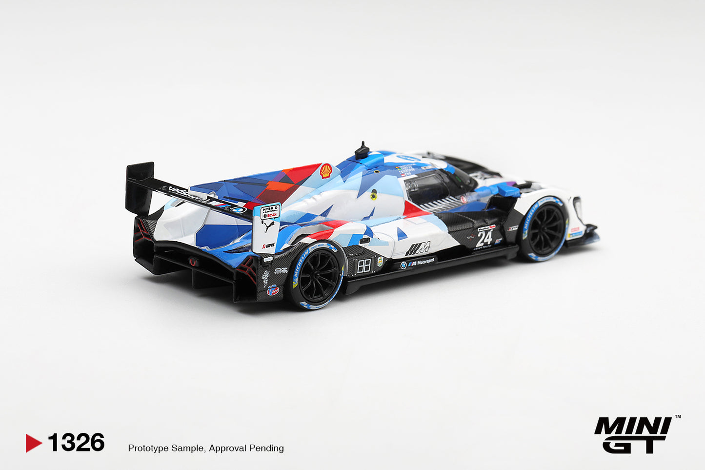MINI GT BMW M Hybrid V8 GTP #24 Team RLL 2024 IMSA Daytona 24 Hrs | 1326 - PRE ORDER