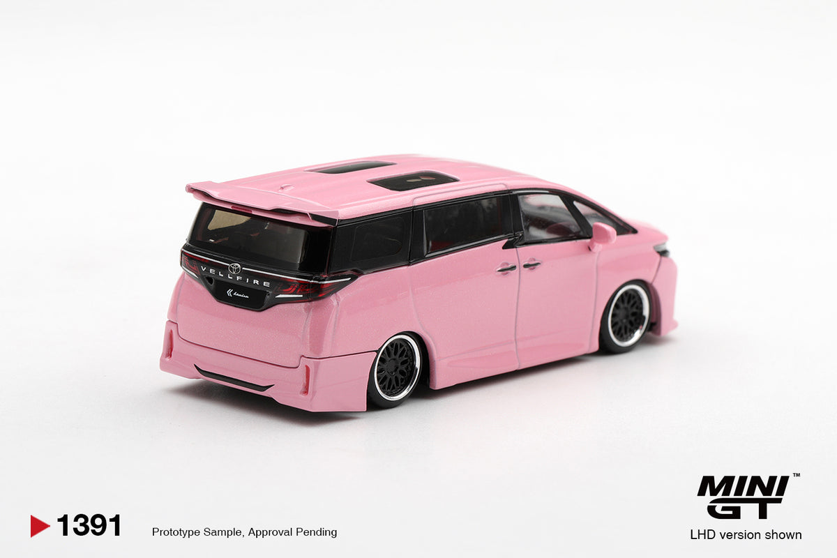 MINI GT Toyota Vellfire 40 KUHL Metallic Pink | 1391 - PRE ORDER