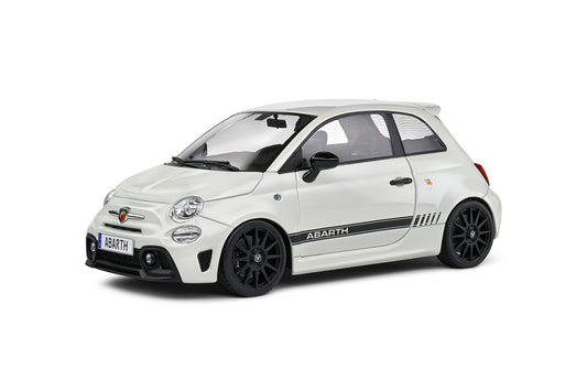 SOLIDO Fiat F595 Abarth 2022 | Ghiaccio White 1:18