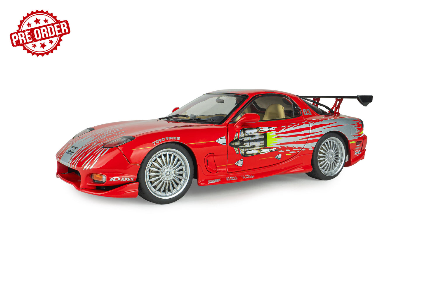 SOLIDO Mazda RX7 FD3RS Dominic Toretto | The Fast & The Furious 1:18 - PRE ORDER