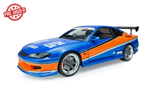 SOLIDO Nissan Silvia (S15) Spec-S | Fast & Furious: Tokio Drift 1:18 - PRE ORDER