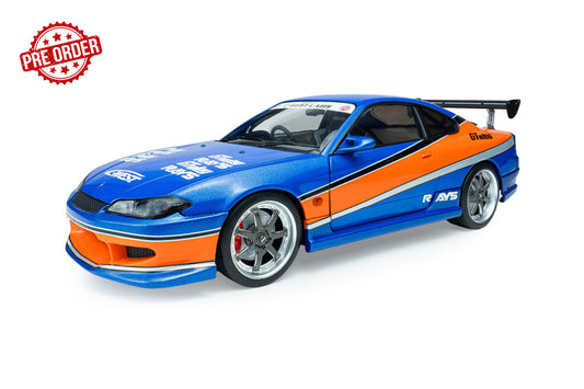 SOLIDO Nissan Silvia (S15) Spec-S | Fast & Furious: Tokio Drift 1:18 - PRE ORDER