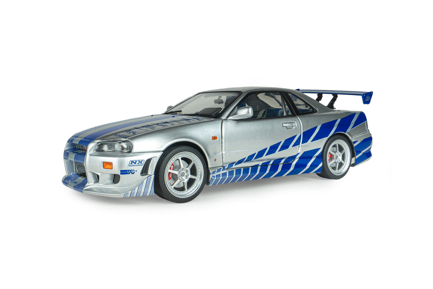 SOLIDO Nissan Skyline GT-R (R34) BNR34 Brian O'Conner | 2 Fast & 2 Furious 1:18 - PRE ORDER