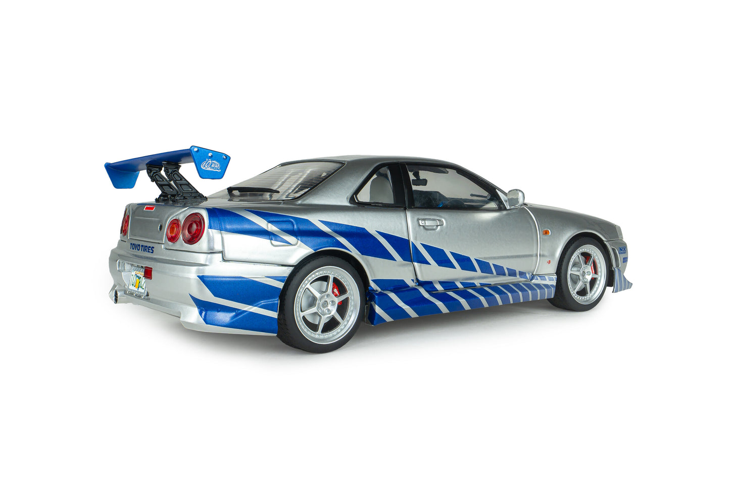 SOLIDO Nissan Skyline GT-R (R34) BNR34 Brian O'Conner | 2 Fast & 2 Furious 1:18 - PRE ORDER