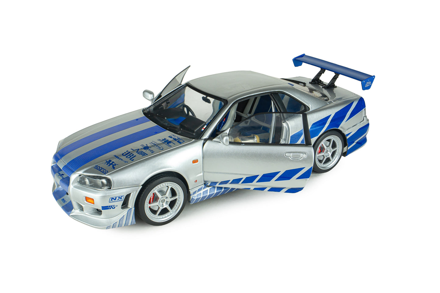 SOLIDO Nissan Skyline GT-R (R34) BNR34 Brian O'Conner | 2 Fast & 2 Furious 1:18 - PRE ORDER