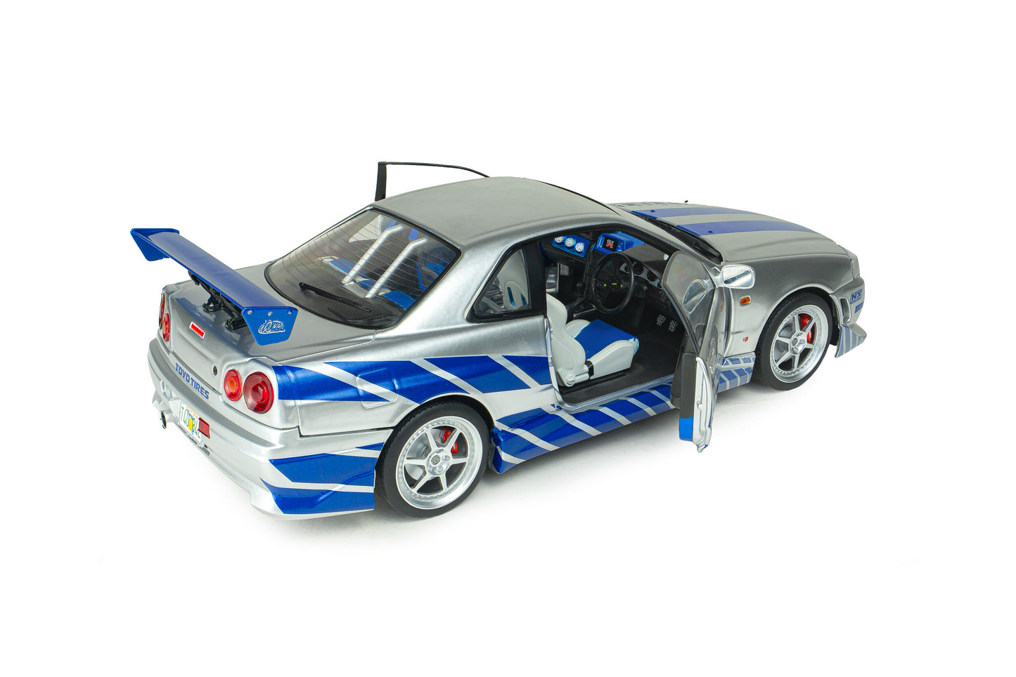 SOLIDO Nissan Skyline GT-R (R34) BNR34 Brian O'Conner | 2 Fast & 2 Furious 1:18 - PRE ORDER