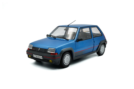 SOLIDO Renault 5 GT TURBO MK1 1985 | Alpine Blue 1:18